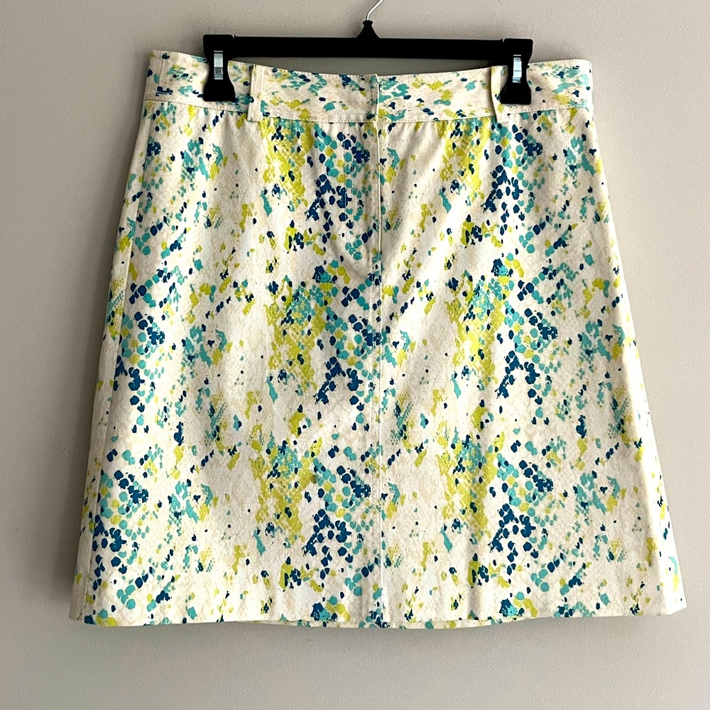 M-A-G by Magaschoni Colorful Abstract Print Women's Skirt size 10